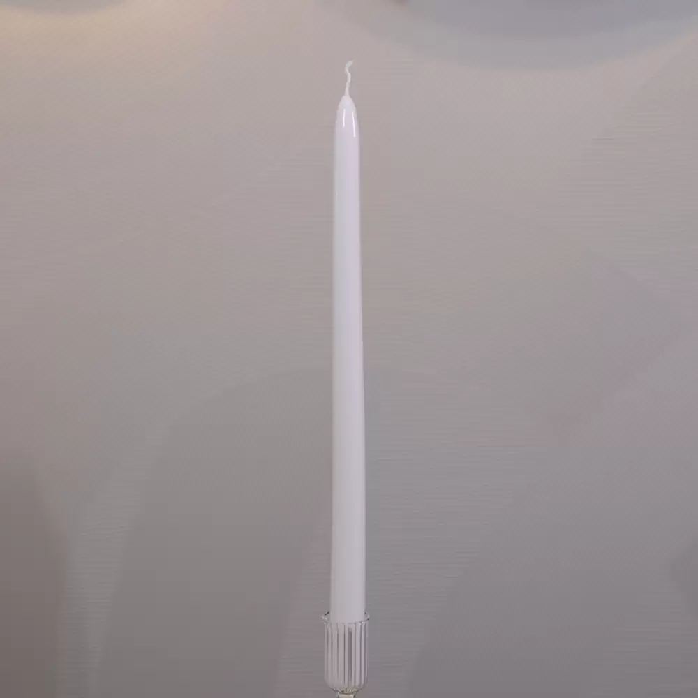 CANDLE CONICA H40  WHITE